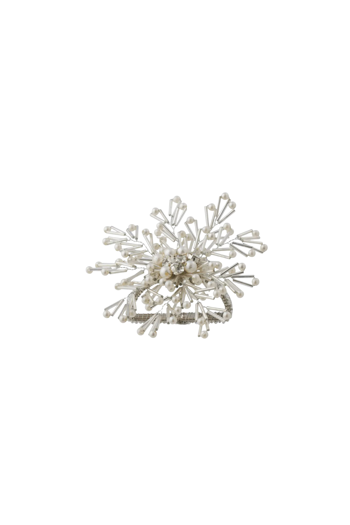 Beaded Pearl Napkin Ring