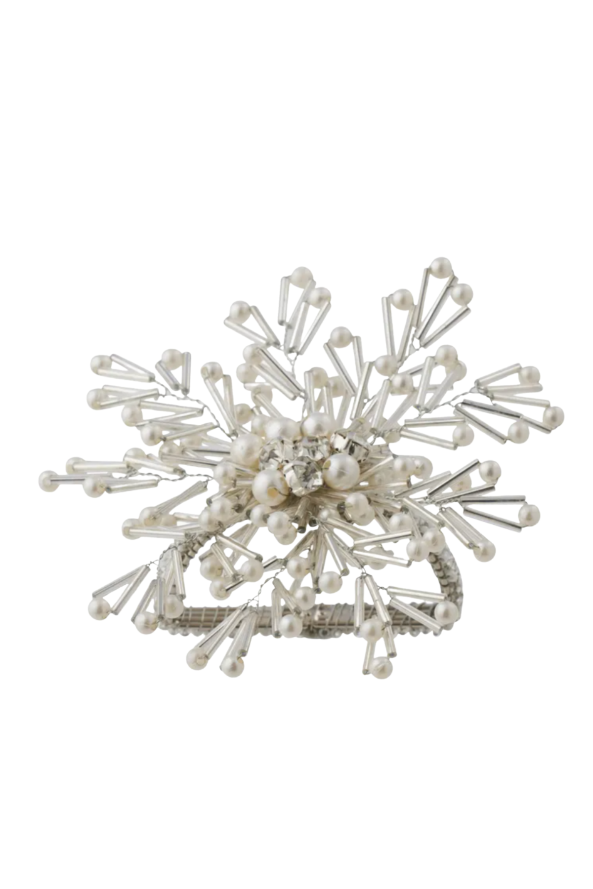 Beaded Pearl Napkin Ring