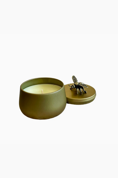 Organic French Lavender Beeswax Candle