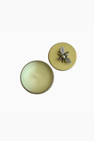 Organic French Lavender Beeswax Candle