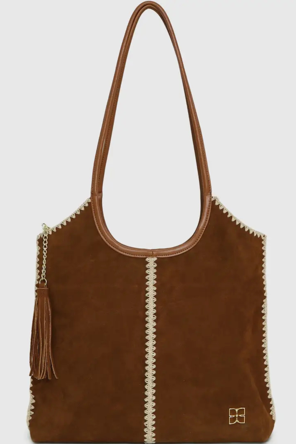 Back To Friends Suede Shopper