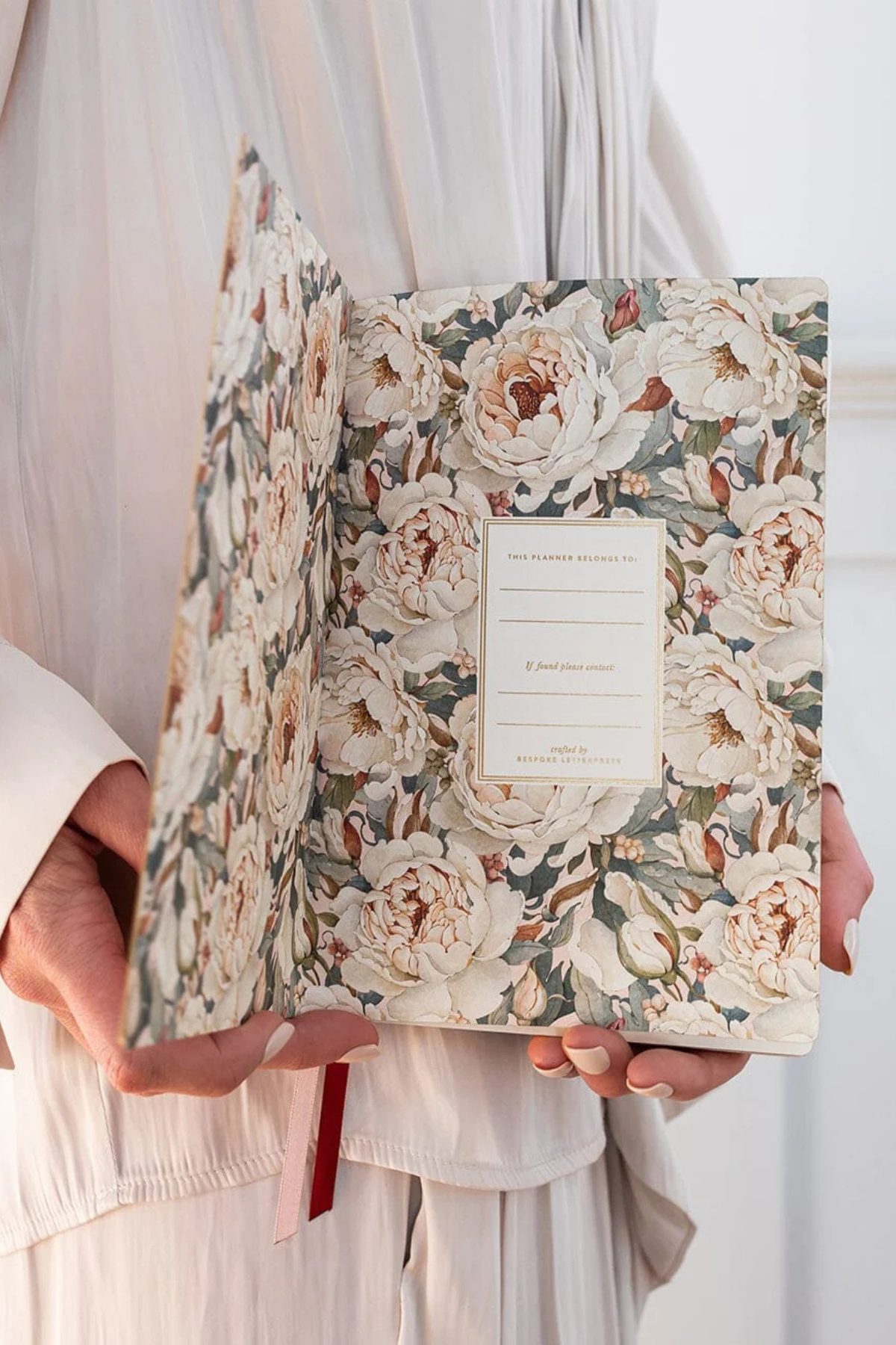 2027 Weekly Planner Notebook Heritage Roses