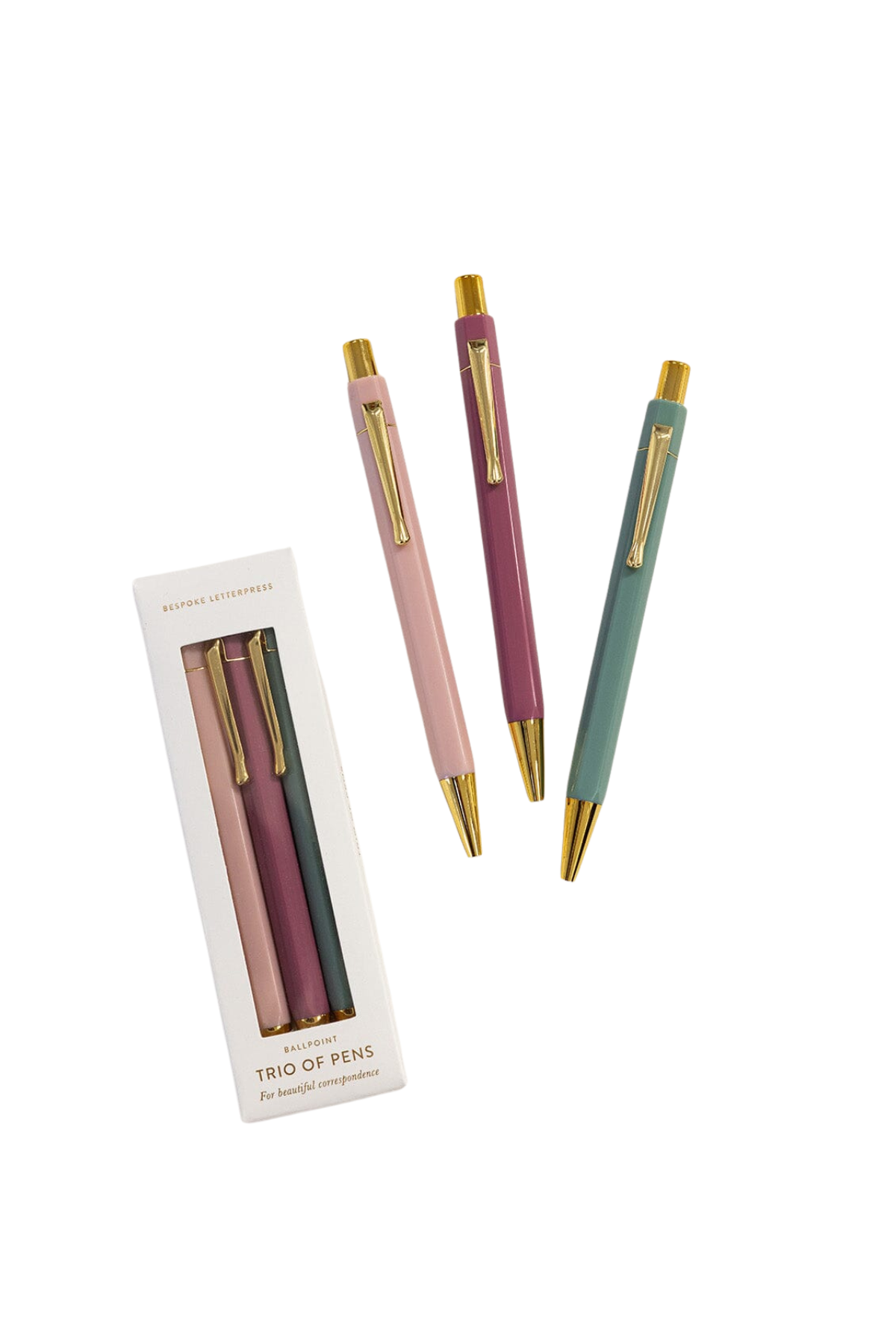 Trio of Pens Blooms