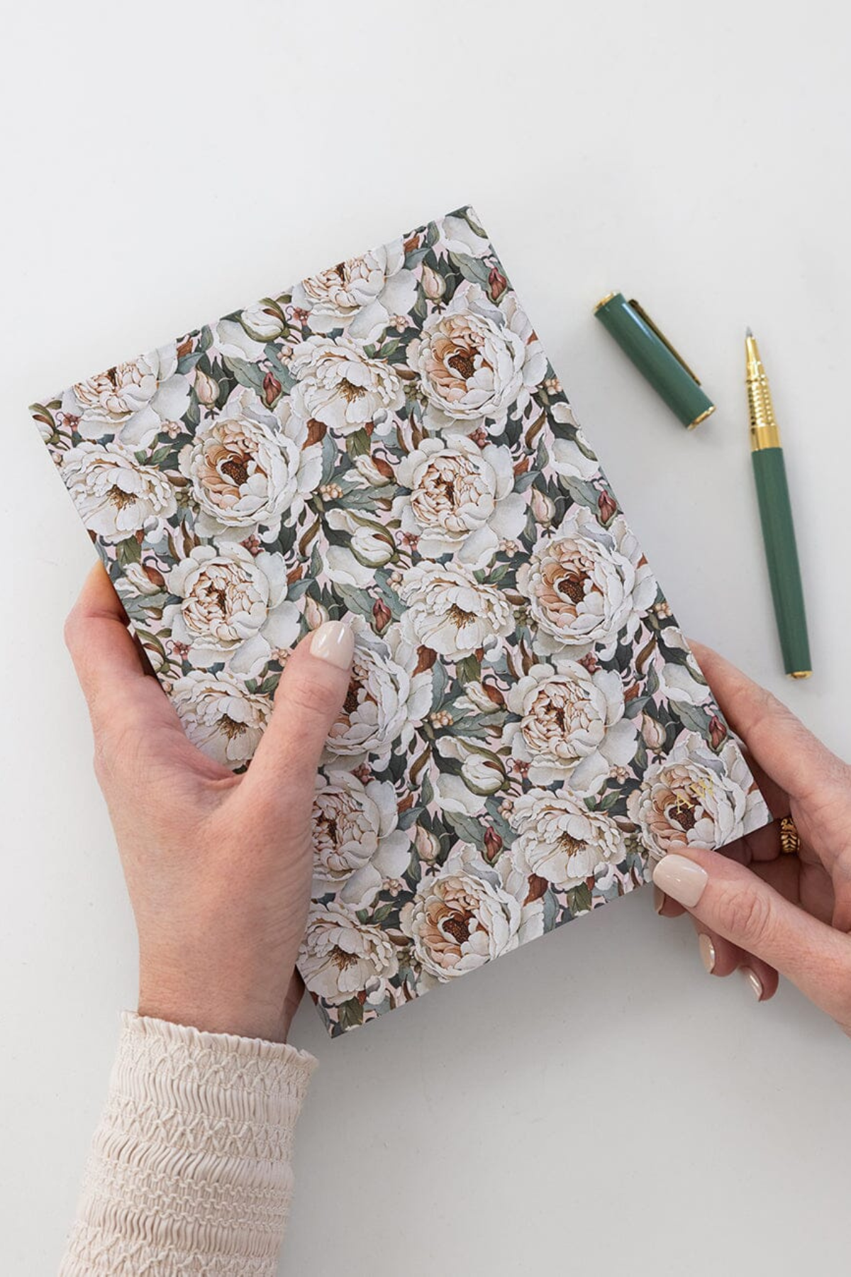 Heritage Roses Notepad Desktop Jotter