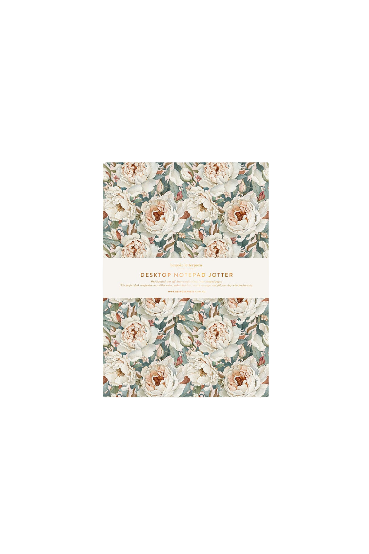Heritage Roses Notepad Desktop Jotter