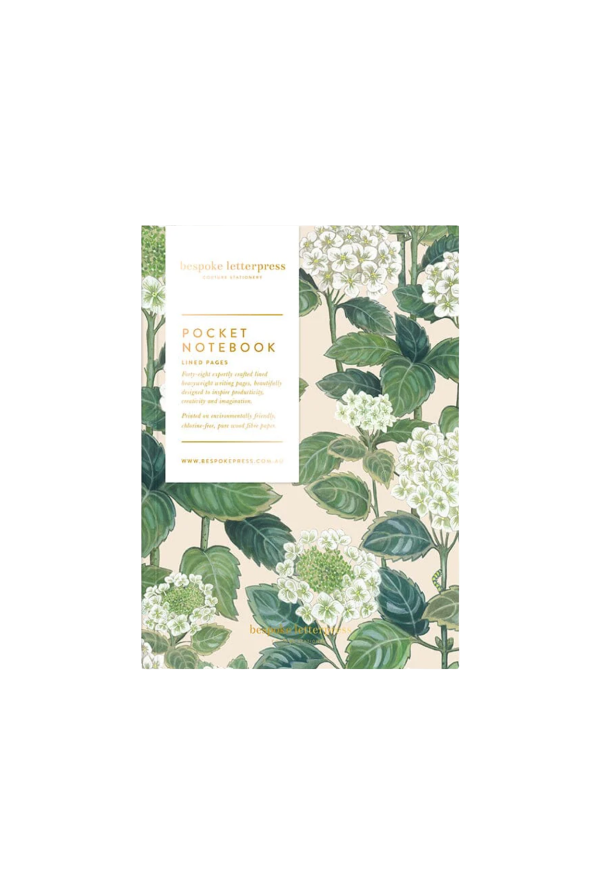 Pocket Notebook Hydrangea