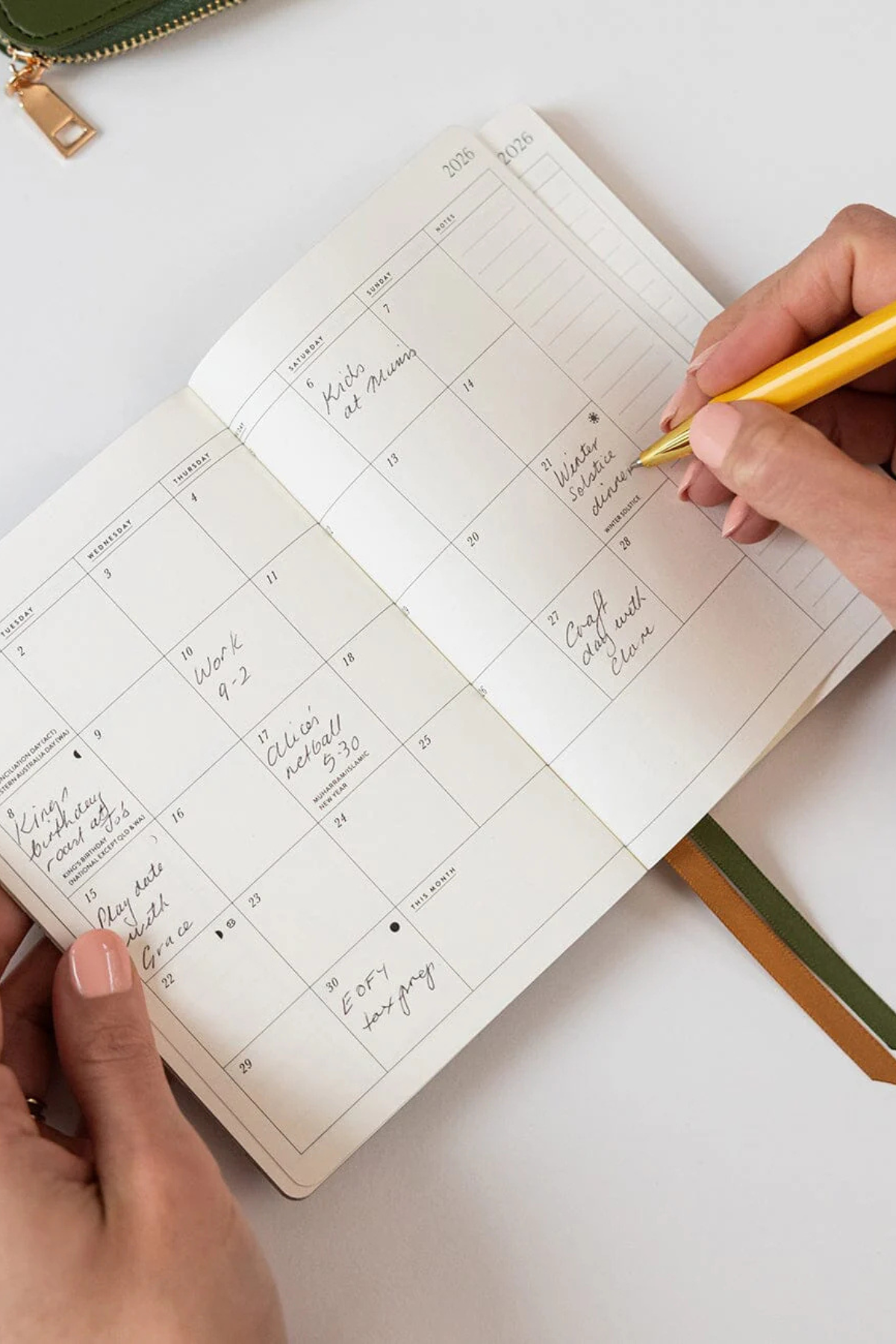 2026 Pocket Planner Wildflowers