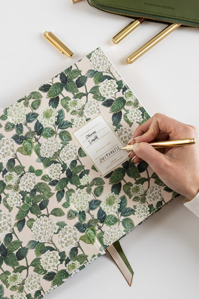 2026 Teachers Desktop Planner Hydrangea
