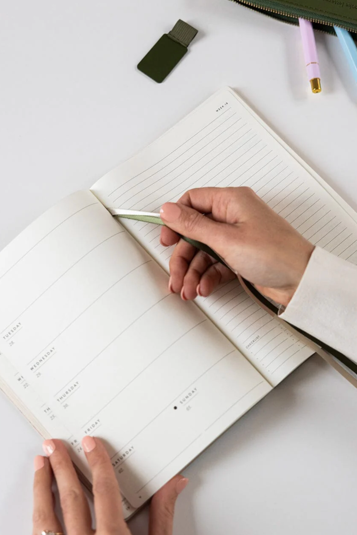 2026 Weekly Planner Notebook Fairy Wren