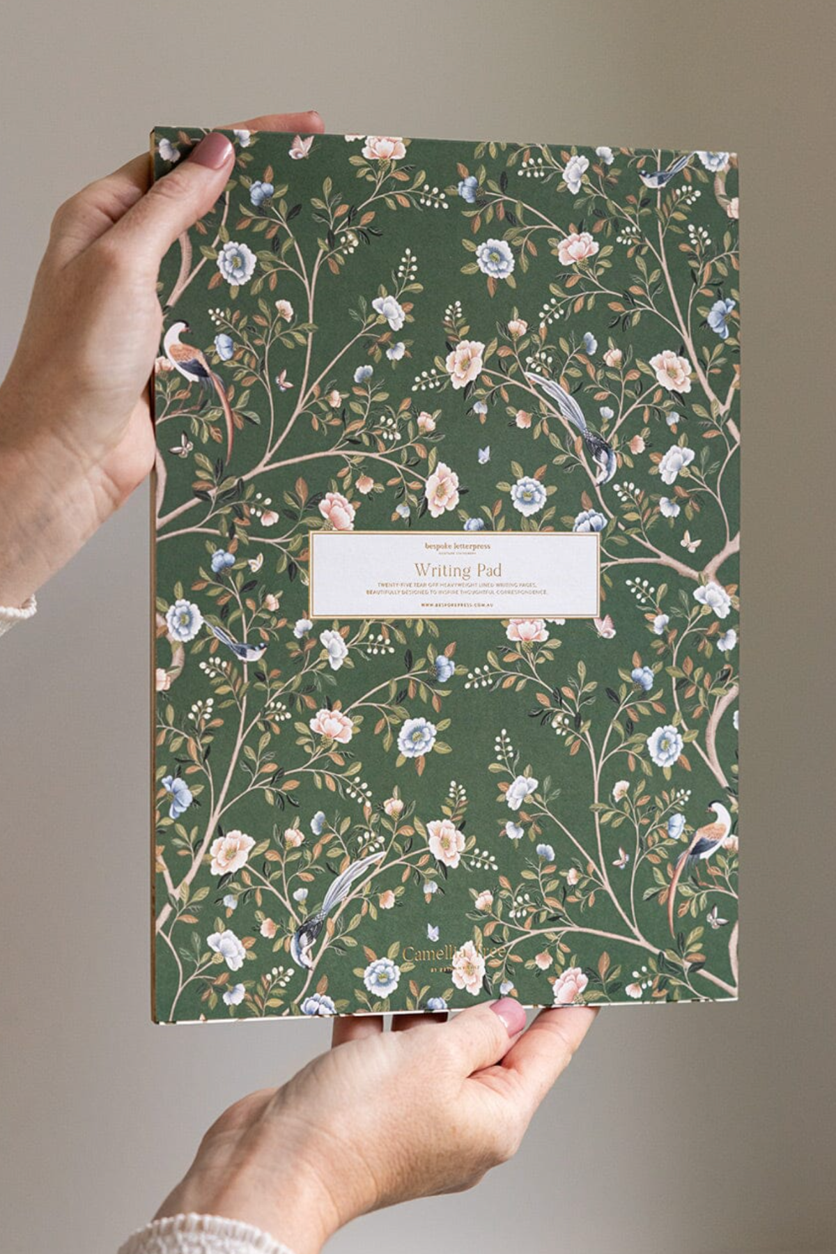 Camellia Tree A4 Writing Pad