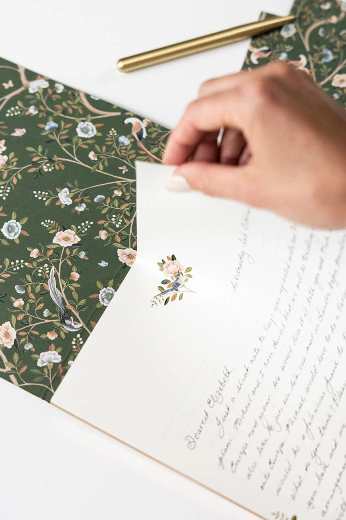 Camellia Tree A4 Writing Pad