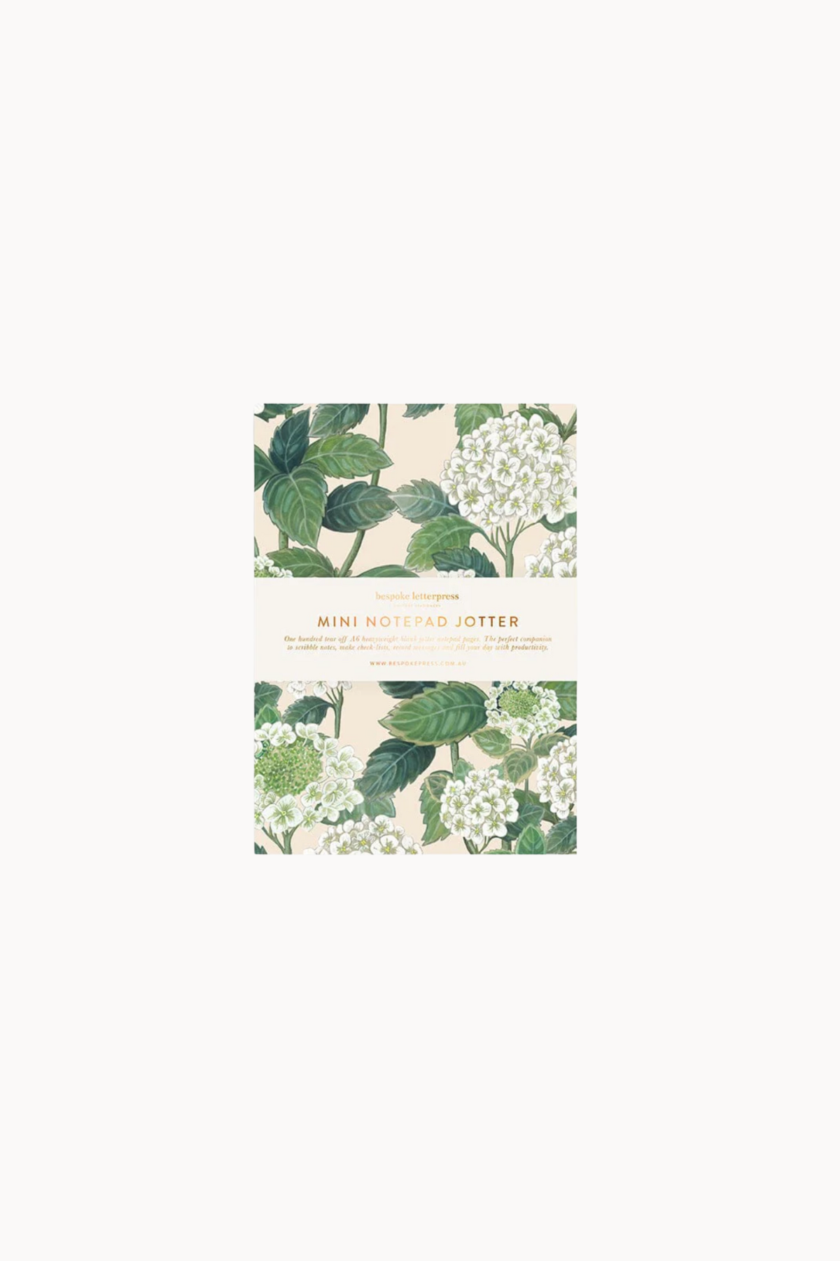 Hydrangea Notepad Mini Jotter