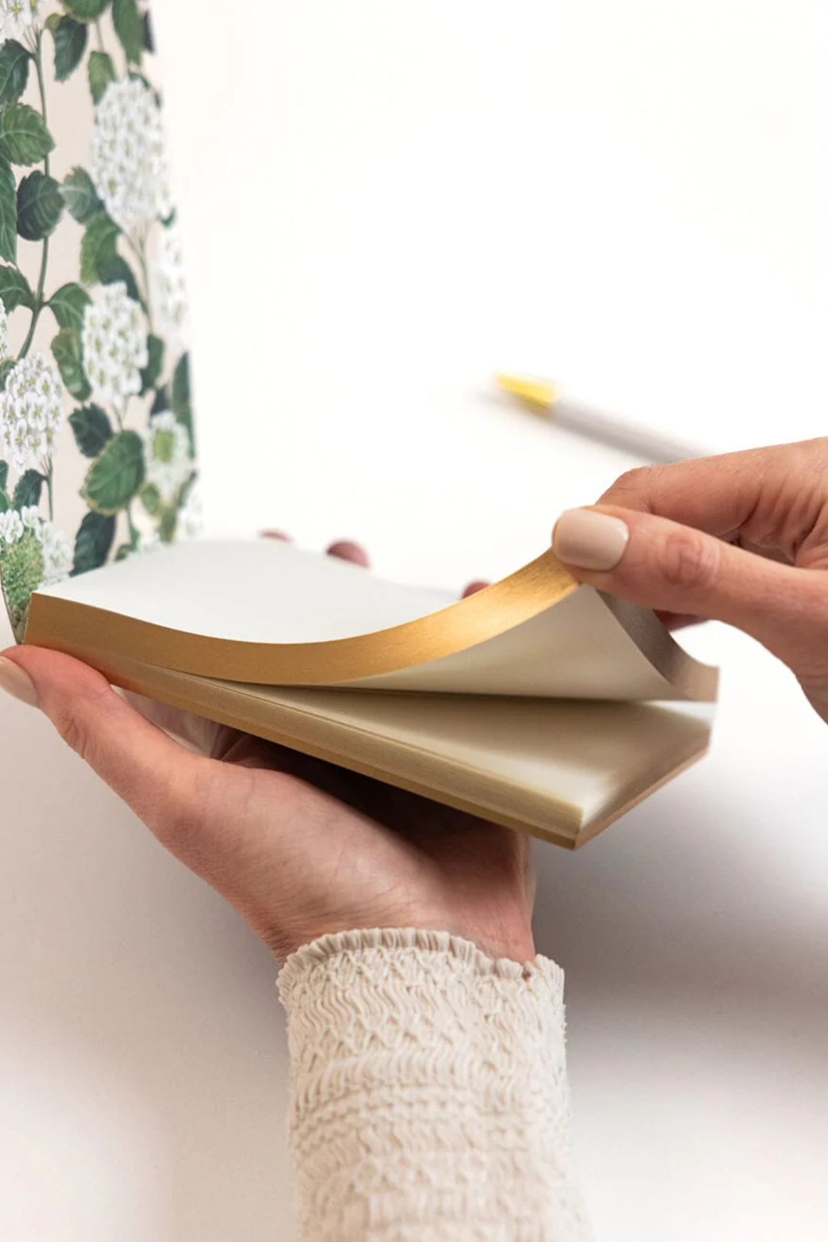 Hydrangea Notepad Mini Jotter