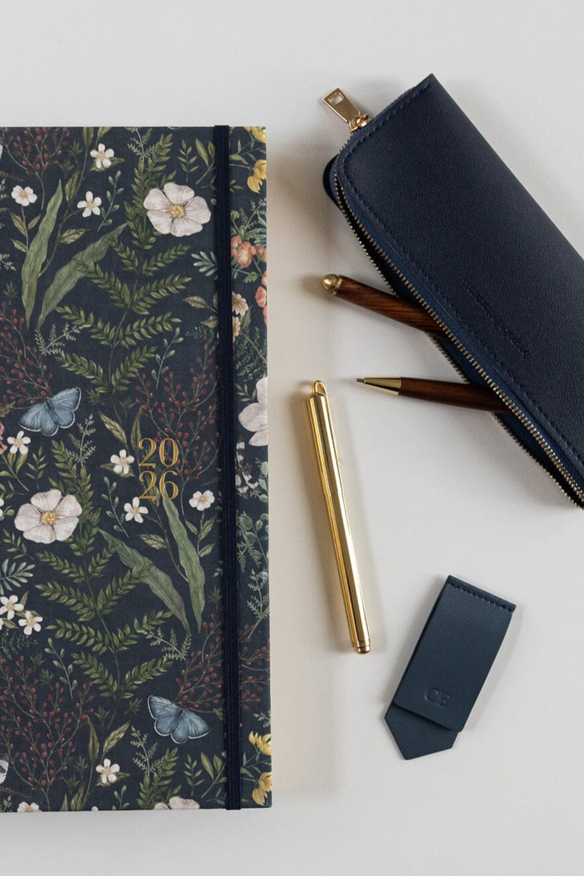 Leatherette Bookmark Royal Blue