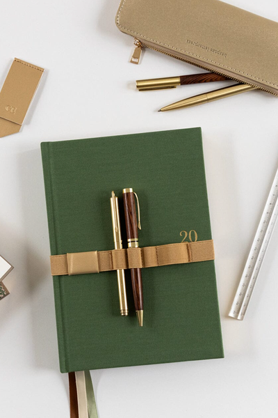 Pencil Case Slim Gold