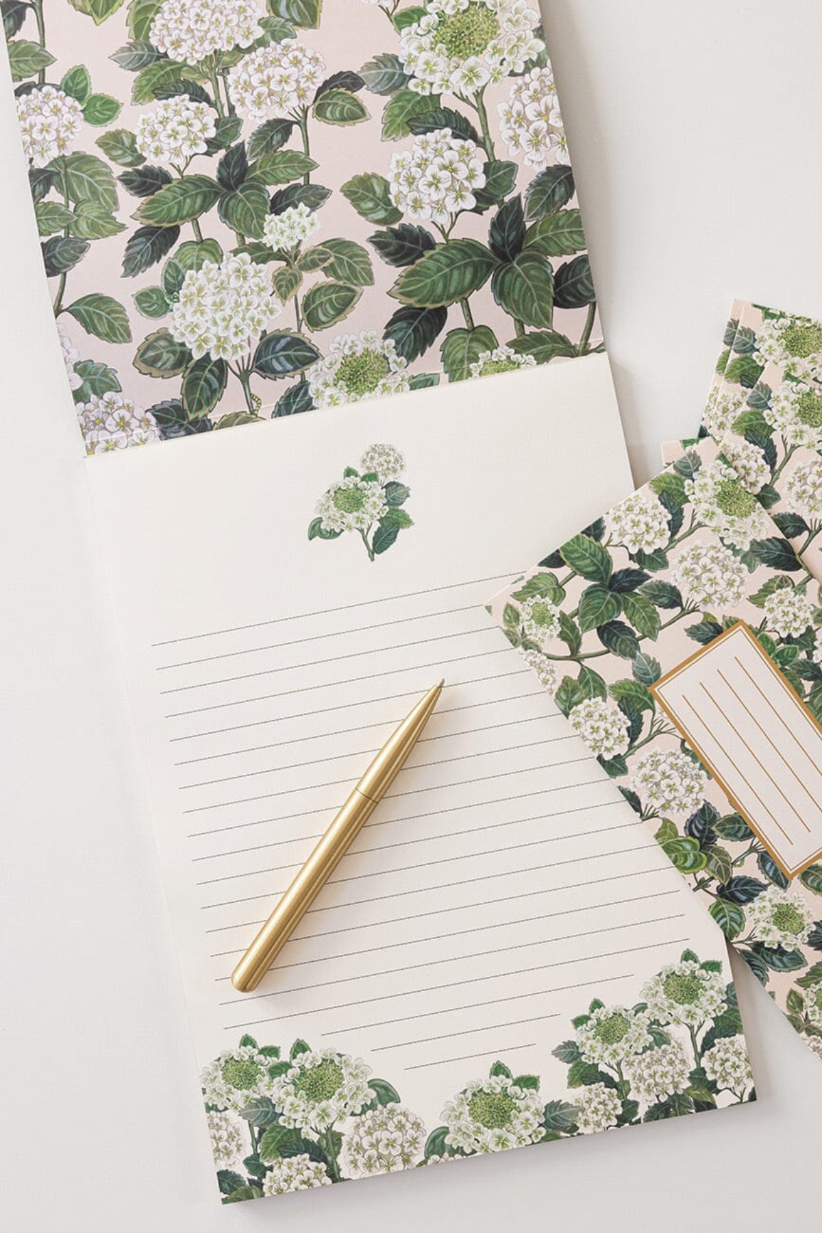 Hydrangea A4 Writing Pad