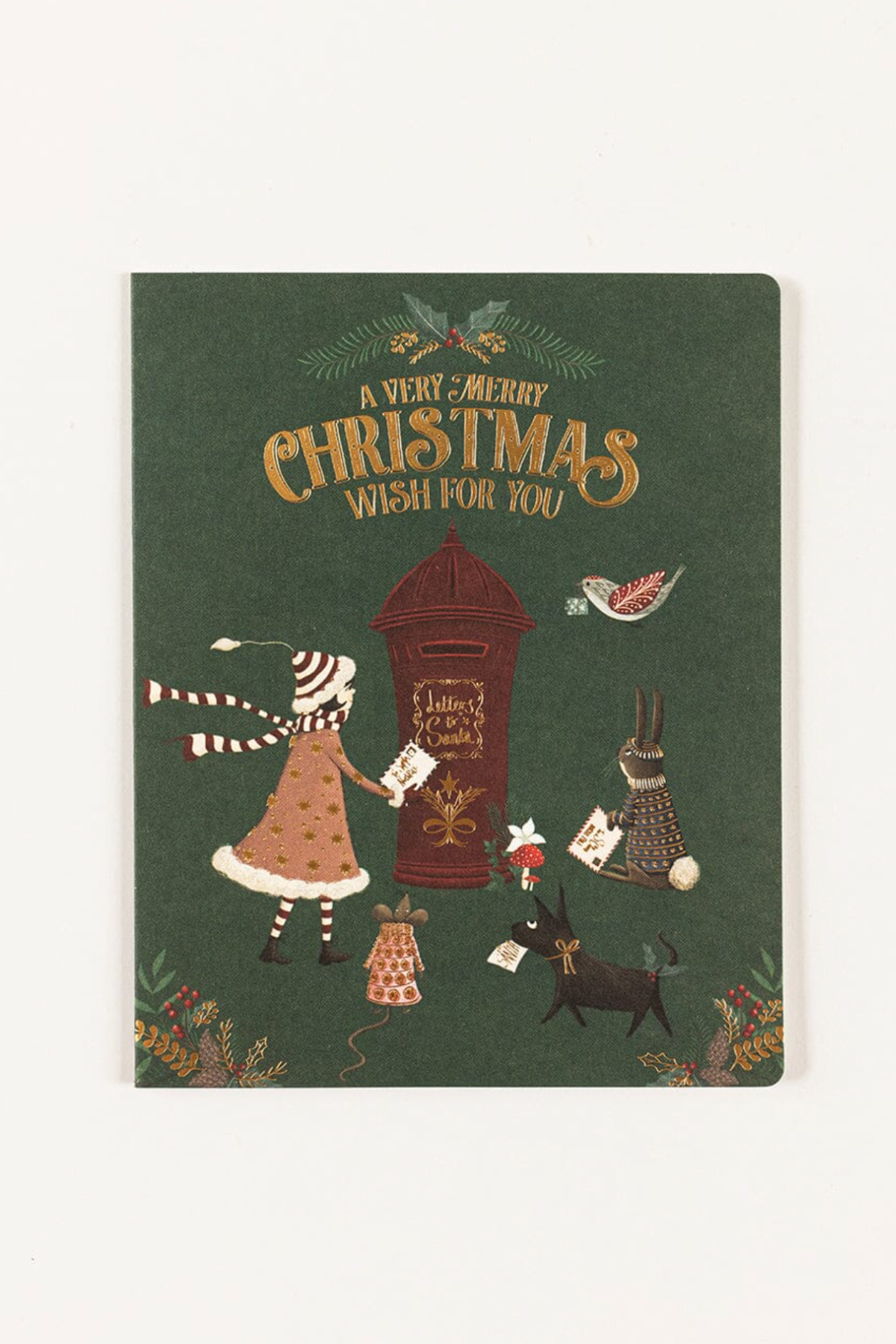 "A Very Merry Christmas Wish For You" Christmas Card