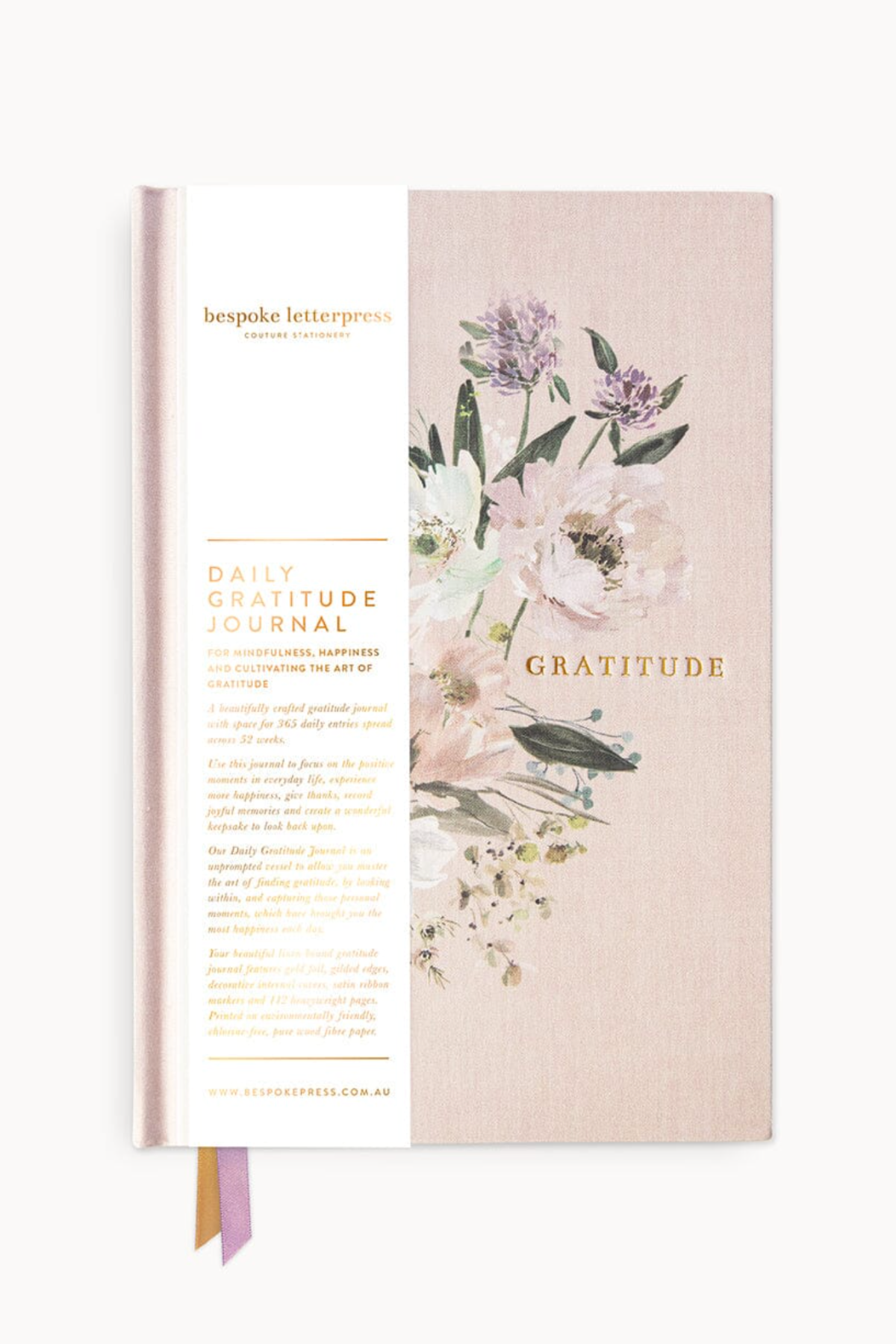 Gratitude Journal Floral Bouquet