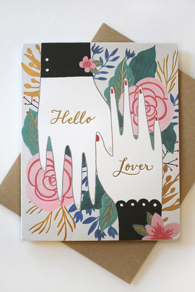 Hello Lover Greeting Card