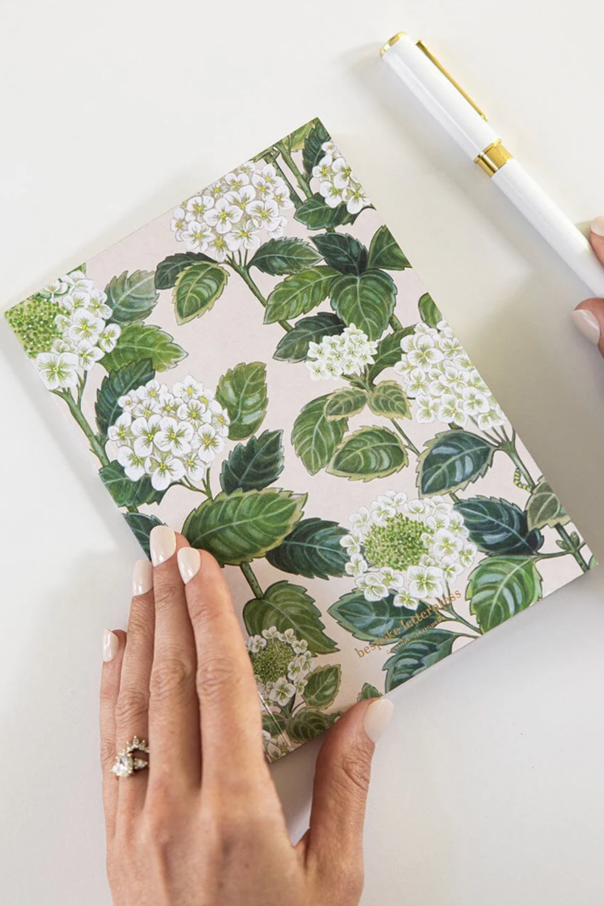 Pocket Notebook Hydrangea