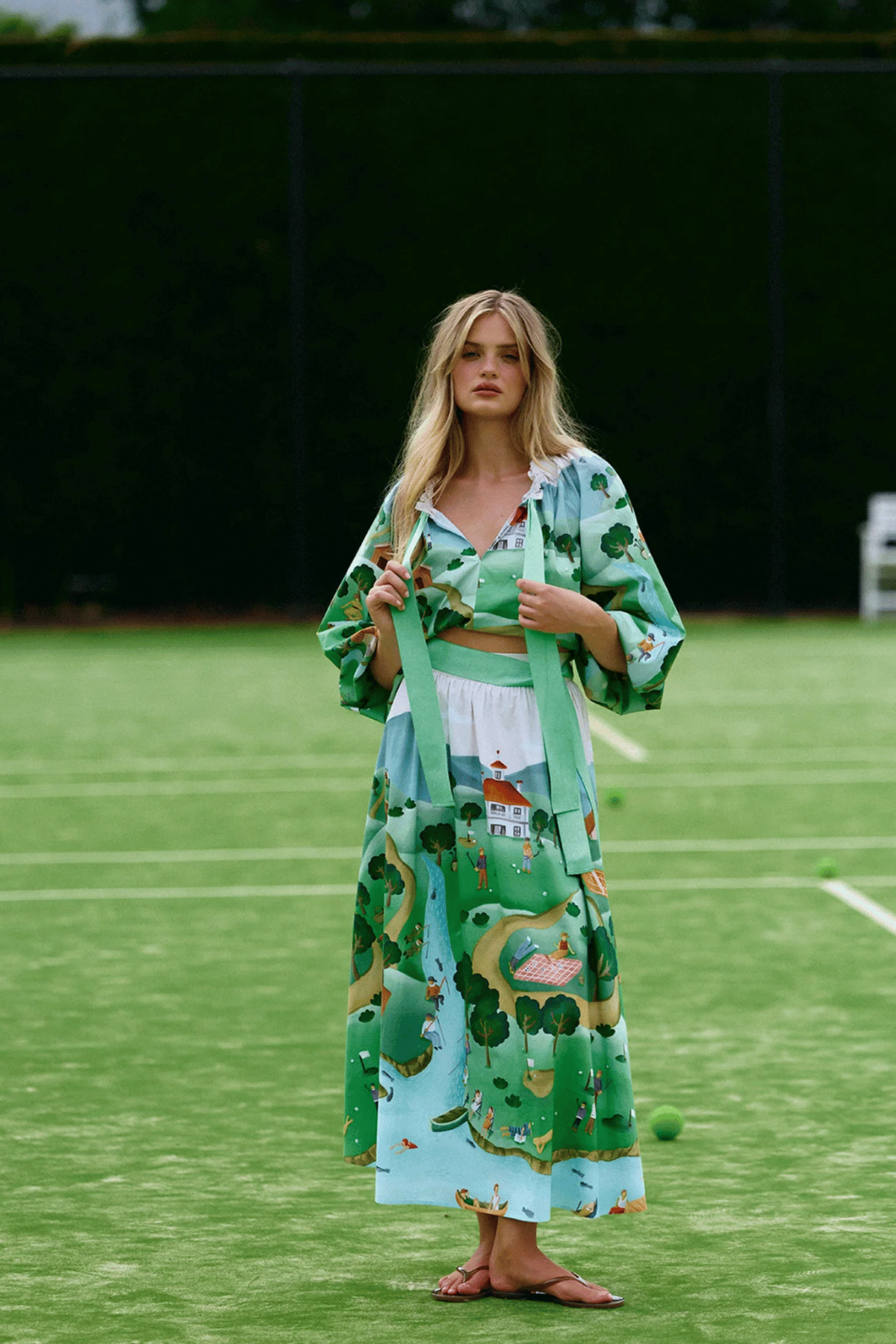 Court Side Blouse