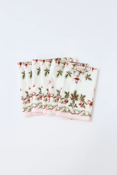 Egg Nog Napkin Set of 6