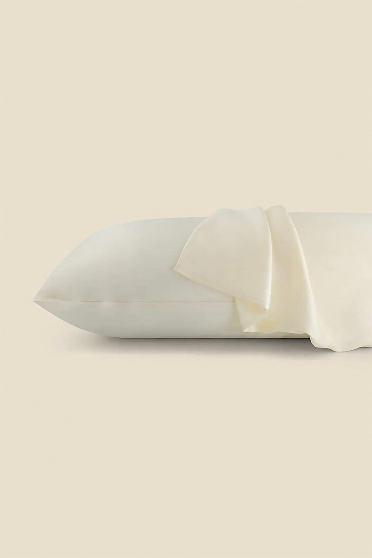 Blissful Ivory Pure Silk Pillowcase