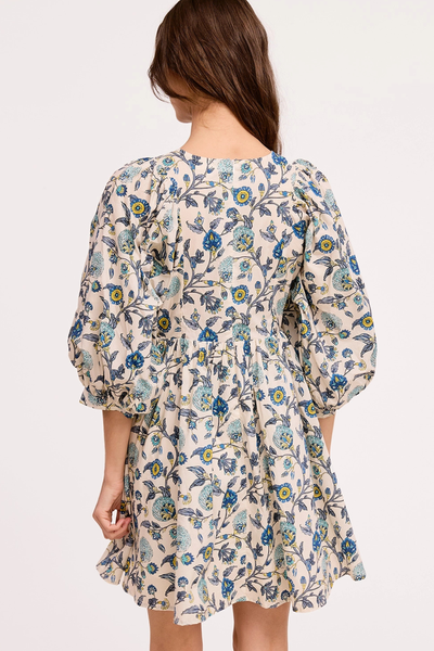 Bohemian Print Mini Dress