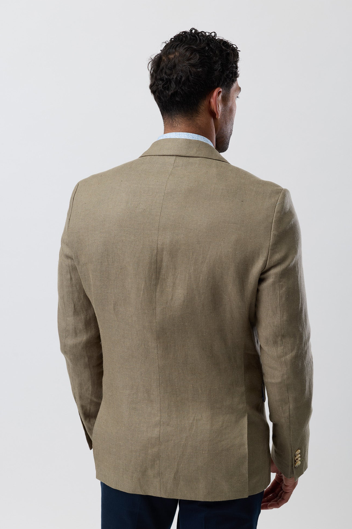 Twin Button Blazer Olive