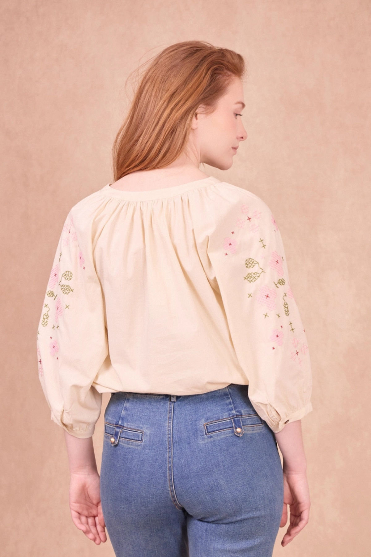 Spinoza Cotton Blouse White