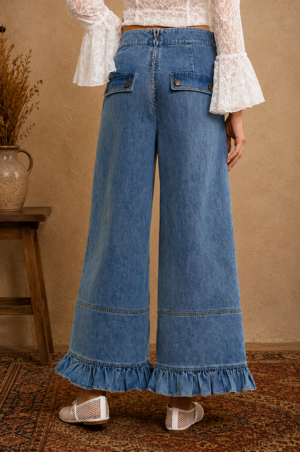 The Flounce Jean
