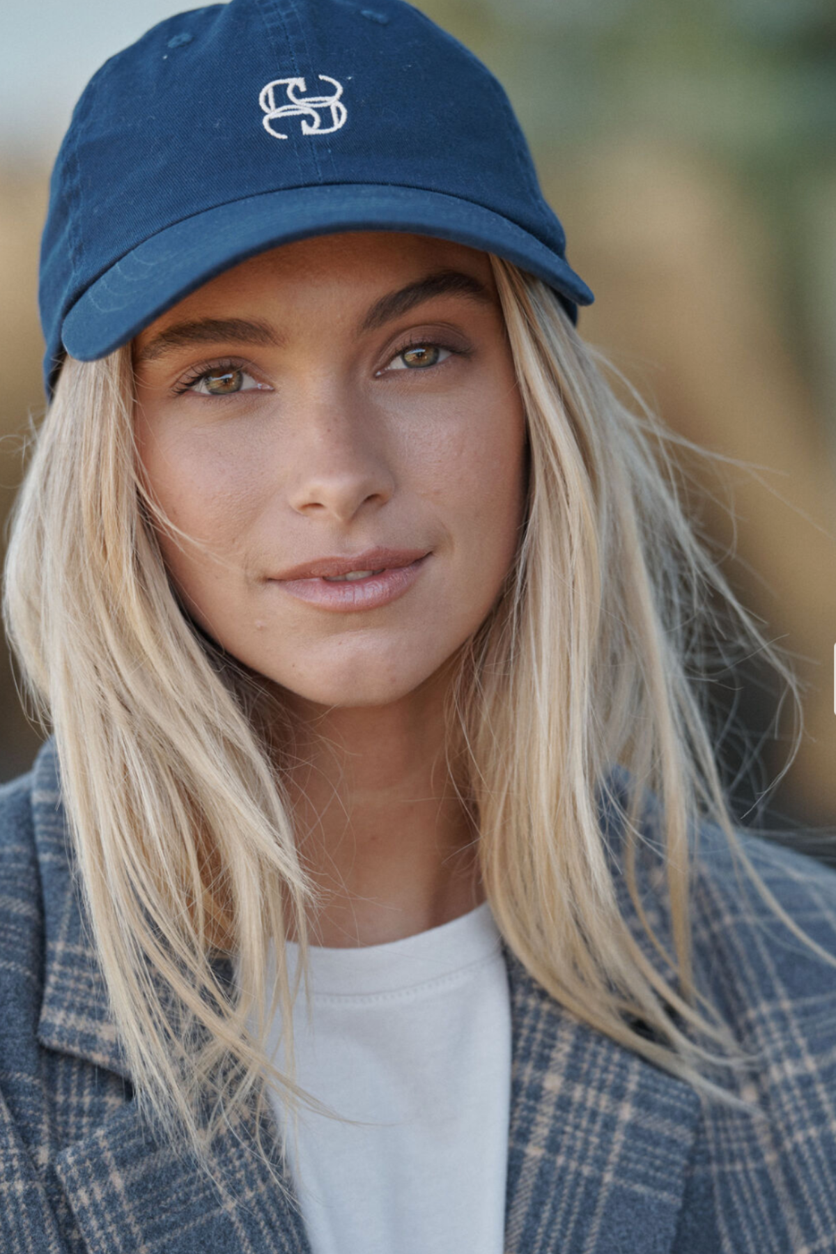 Ceres Monogram Cap Navy