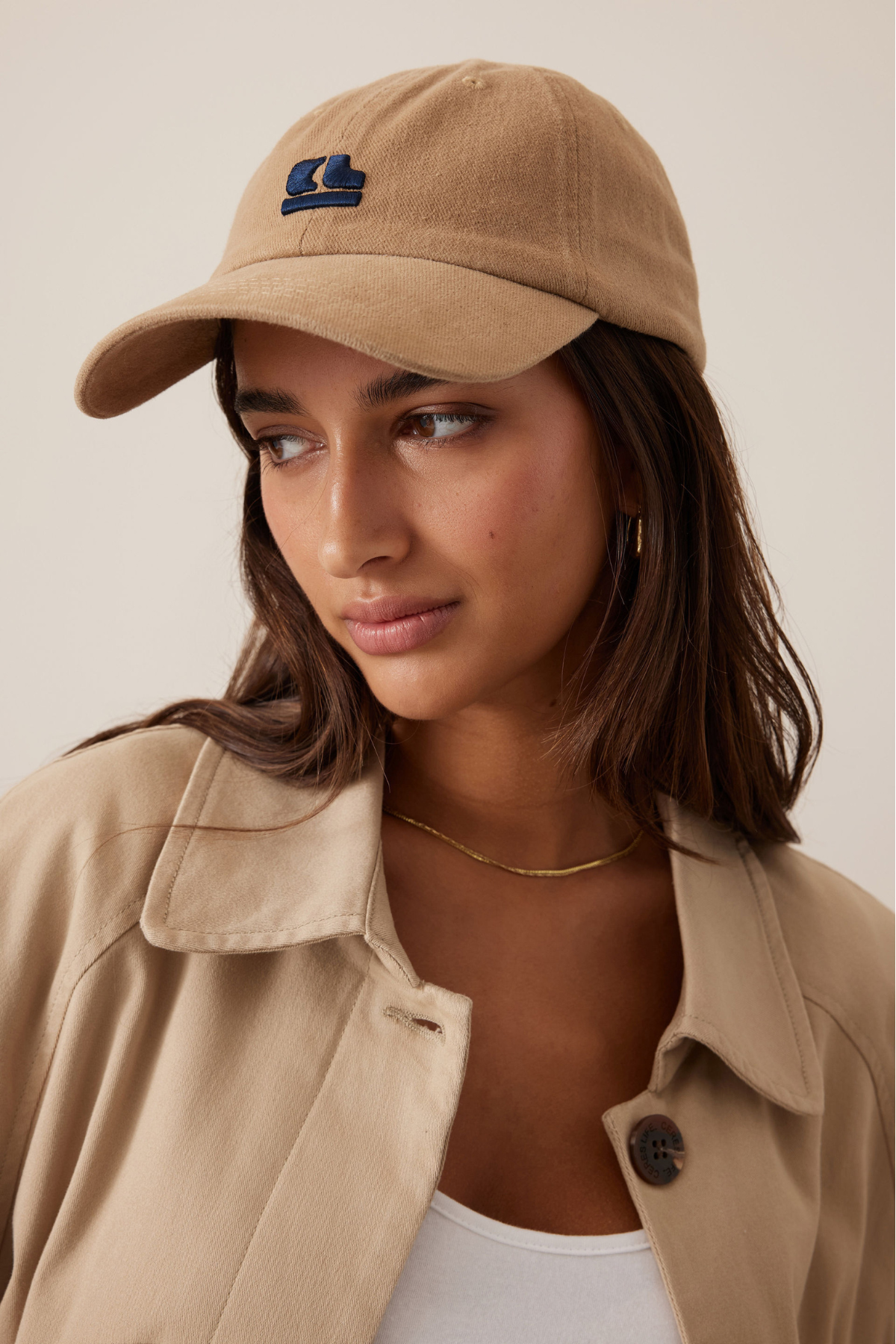 Pip Everyday Cap Neutral True Navy Embroidery