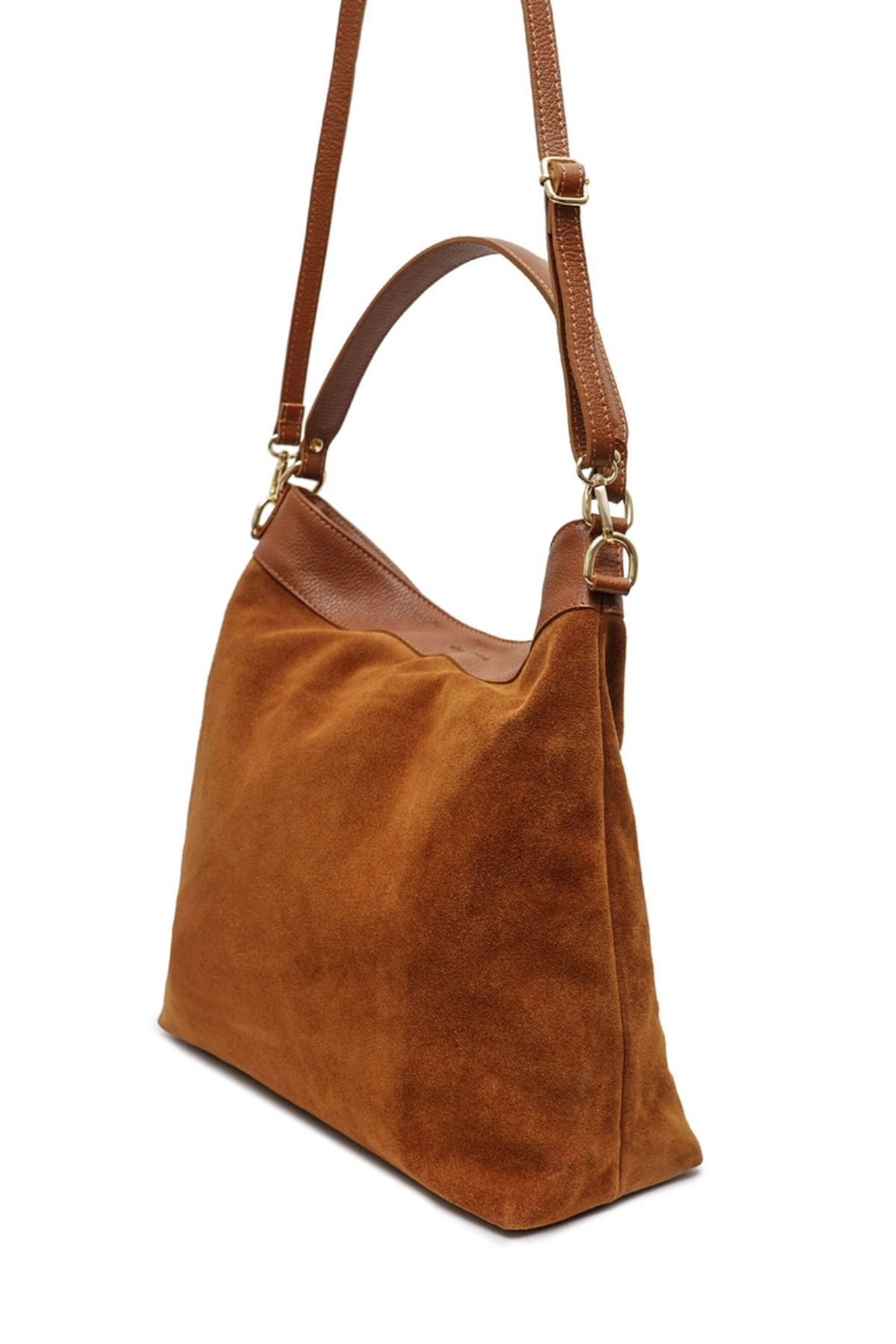 Celina Suede Bag Camel