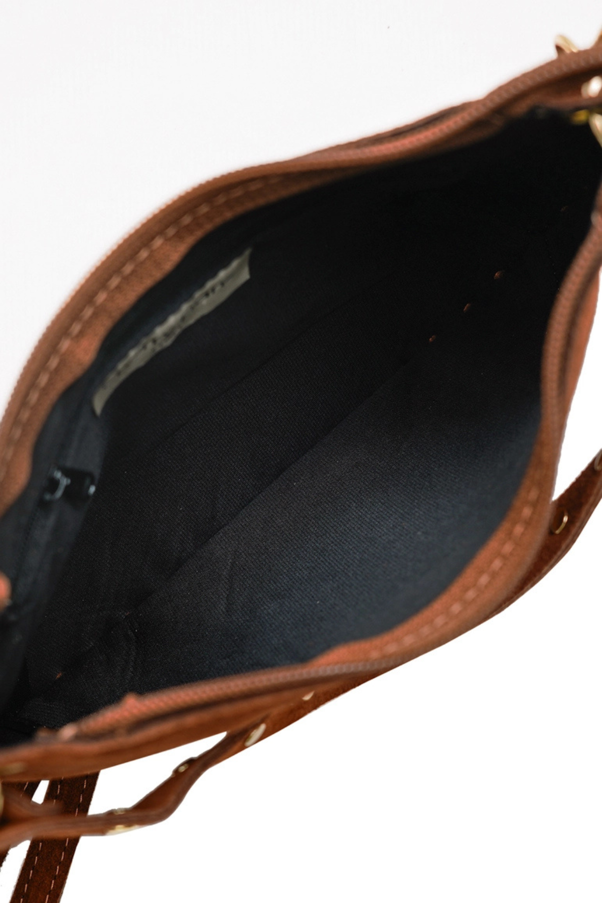Joelle Suede Bag Brown