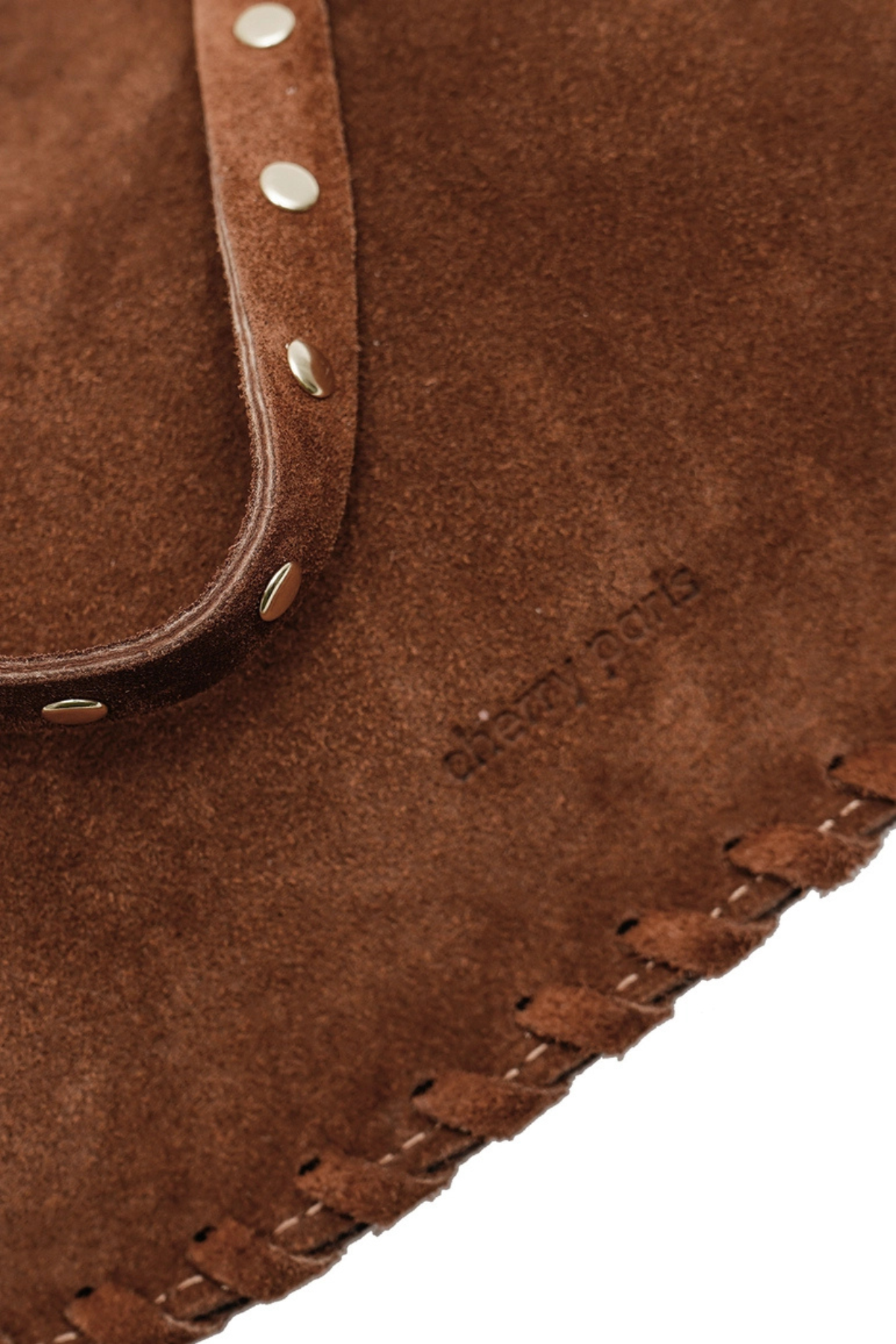 Joelle Suede Bag Brown