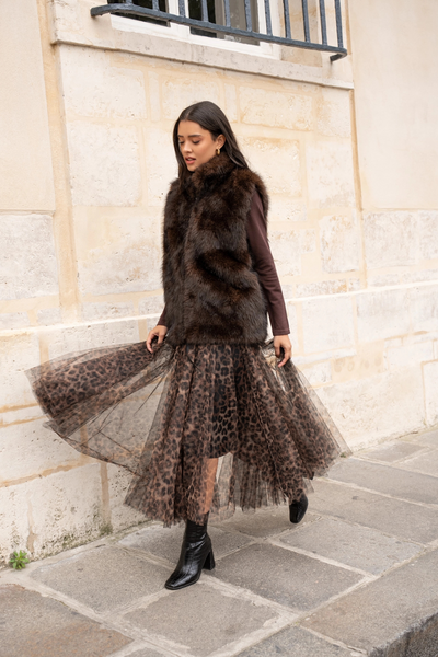 Oslo Faux Fur Vest