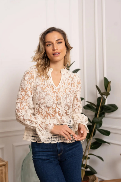 Bohemian Lace Blouse