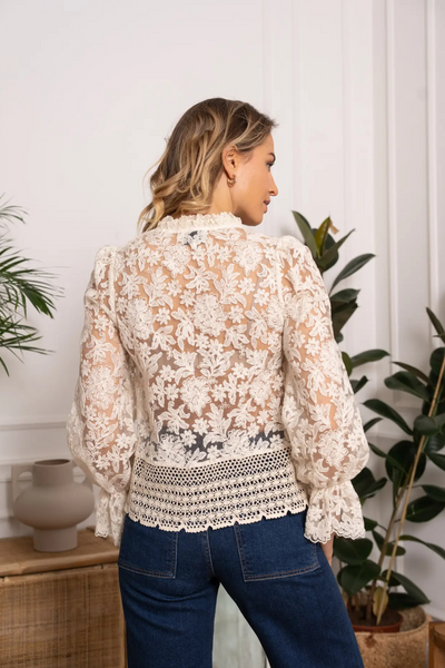 Bohemian Lace Blouse