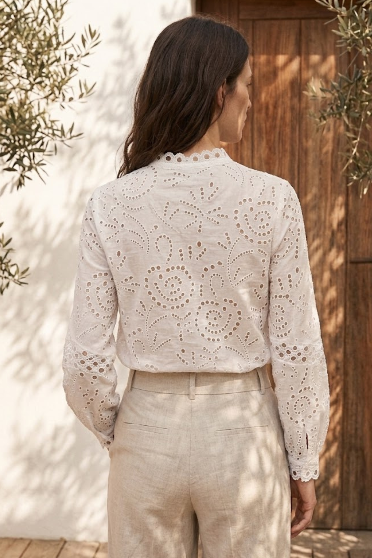 Marguerite Blouse Ecru