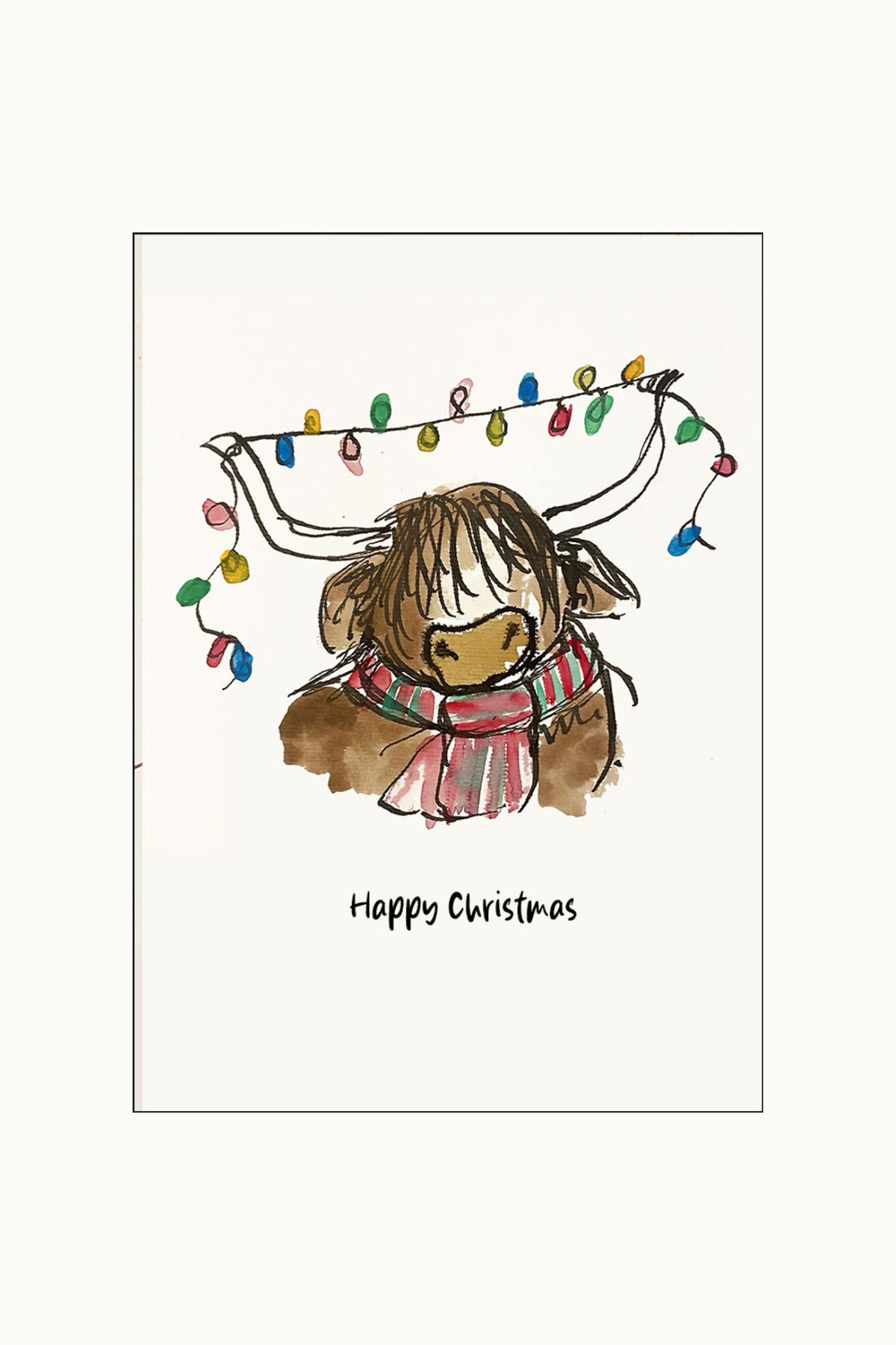 Christmas Cow