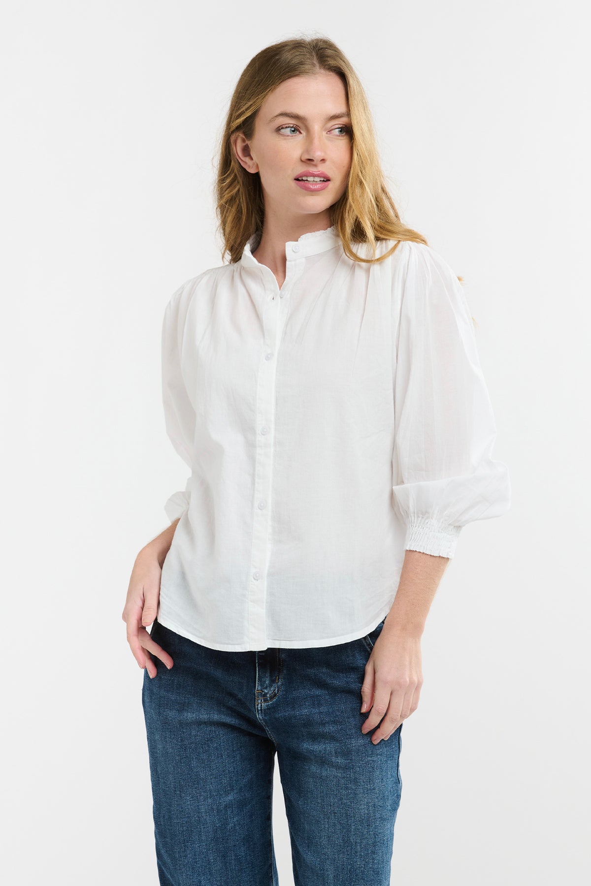 Clara Shirt White