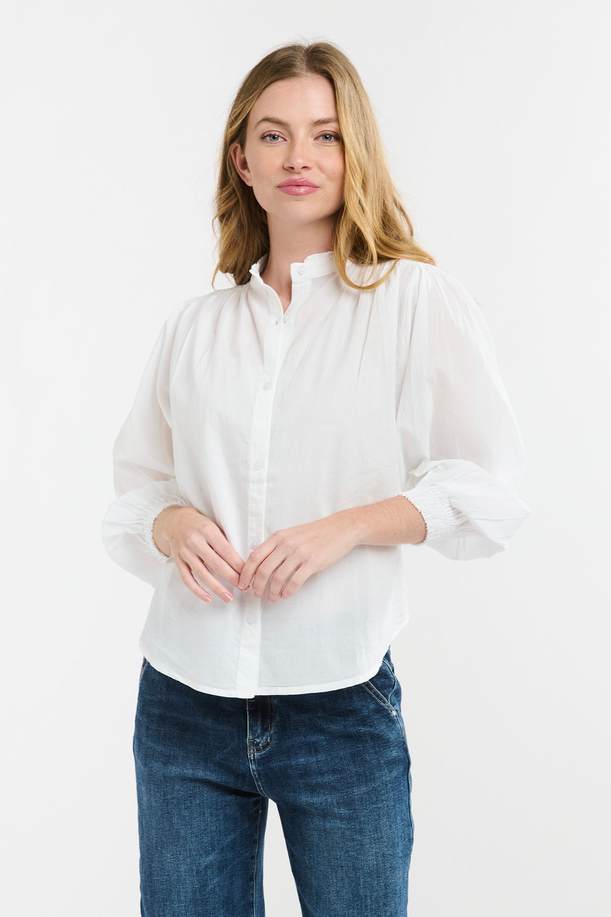 Clara Shirt White