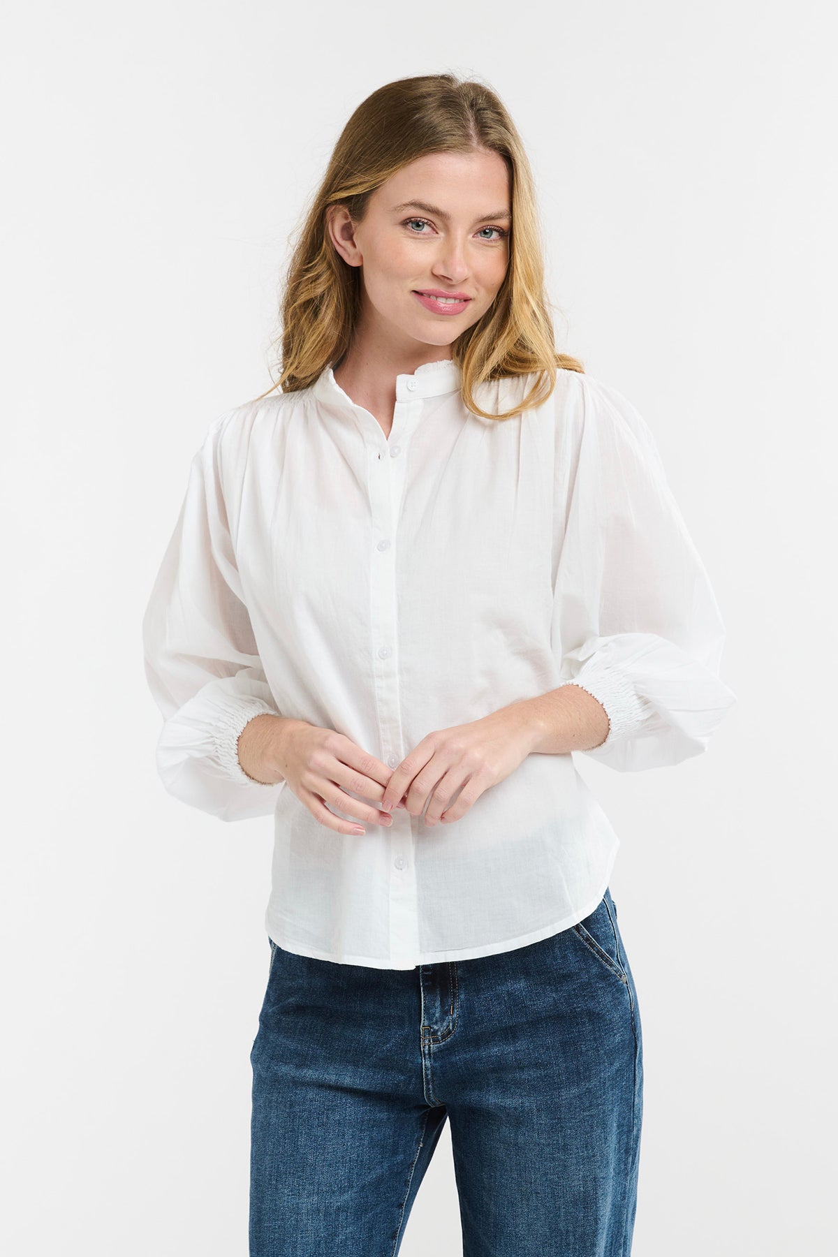 Clara Shirt White