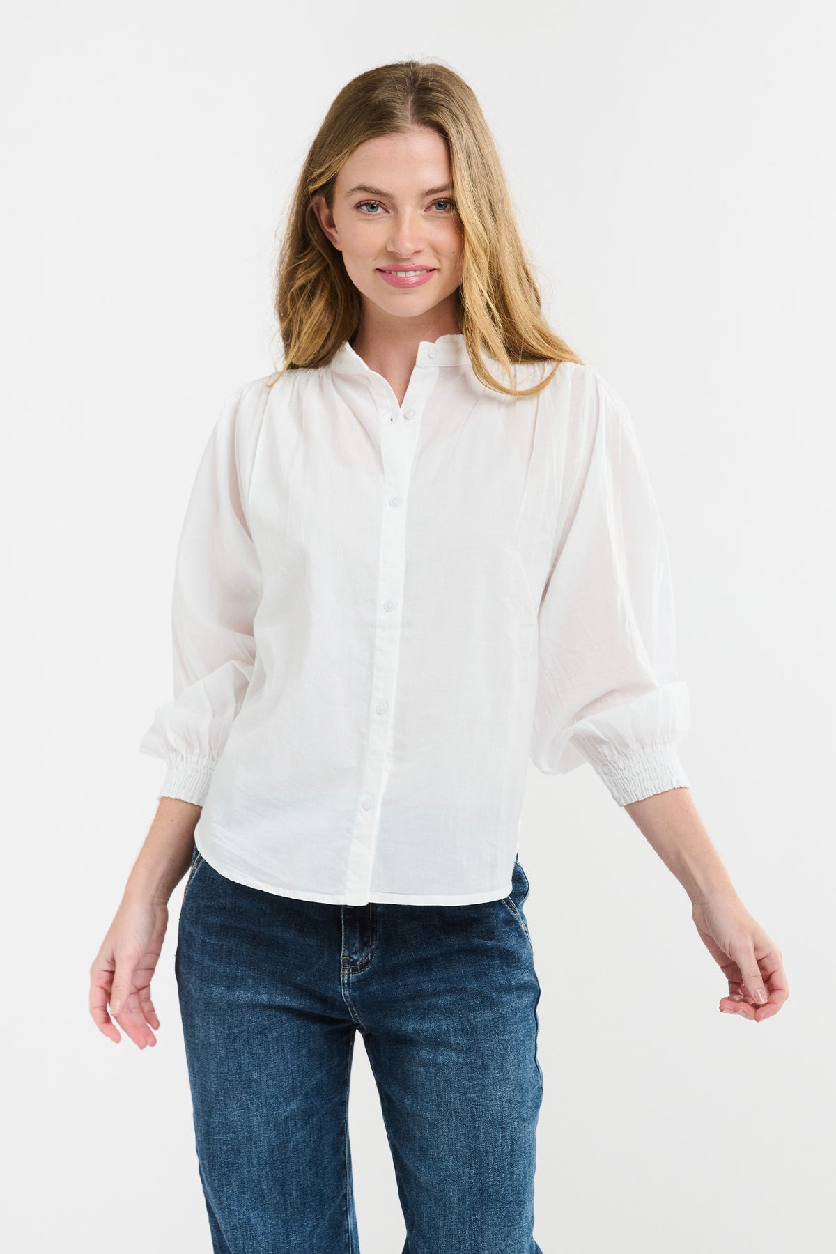 Clara Shirt White