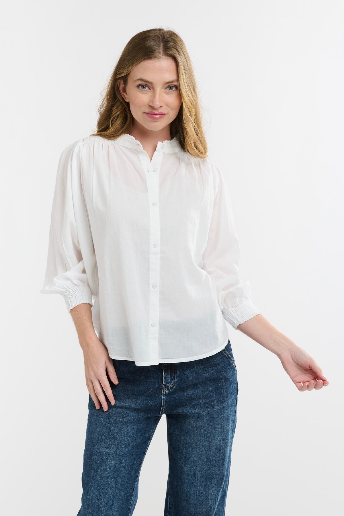 Clara Shirt White