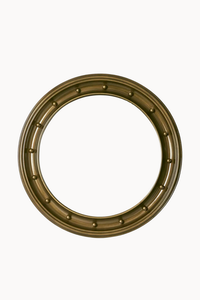Clive Mirror Burnt Gold