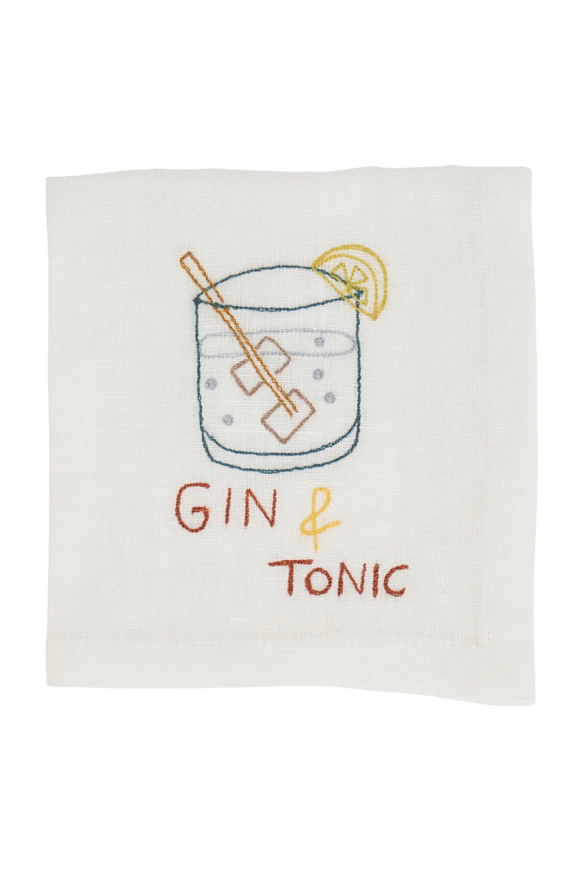 Cocktail Napkin Gin & Tonic