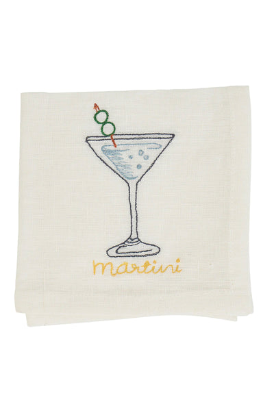 Cocktail Napkin Martini