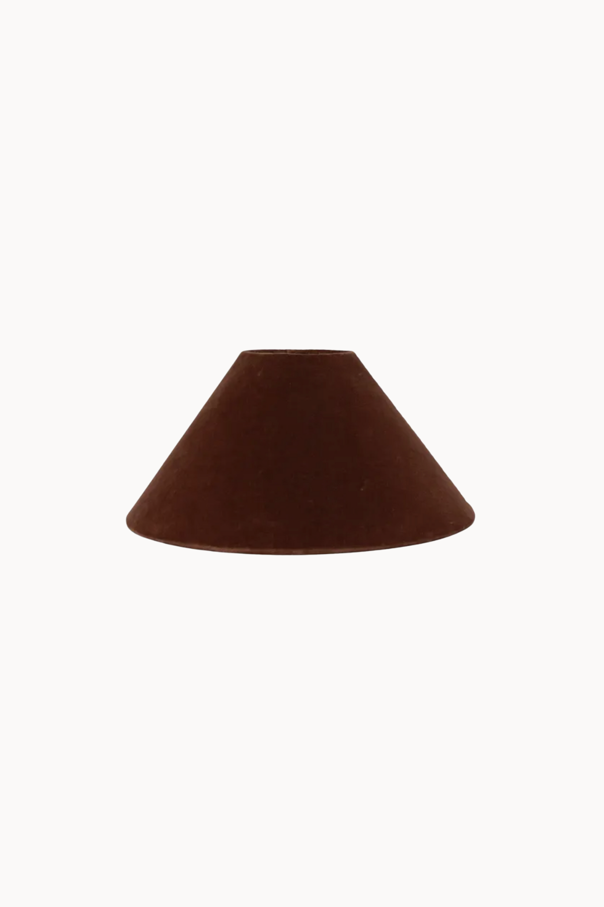 Coolie Velvet Shade Cinnamon 35cm